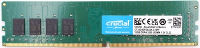Crucial RAM 32GB DDR4 3200MHz CL22 2933MHz oder 2666MHz Desktop Arbeitsspeiche