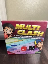 Multi Clash Addition & Multiplication Board Game Math Learning Teacher Classroom
