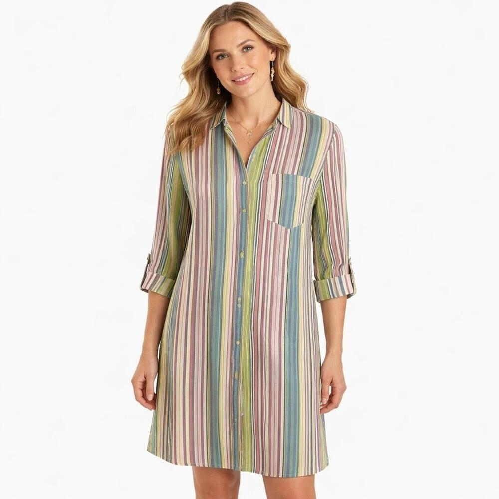 Chico's Linen Midi Dresses for Women for sale | eBay