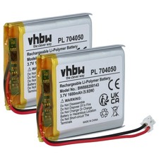 2x Akku für Fatboy PN704050 1600mAh Tischlampe