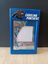Panthers Card Frame and Rookie Sihouettes Xavier Legette Auto /99 (130pt)