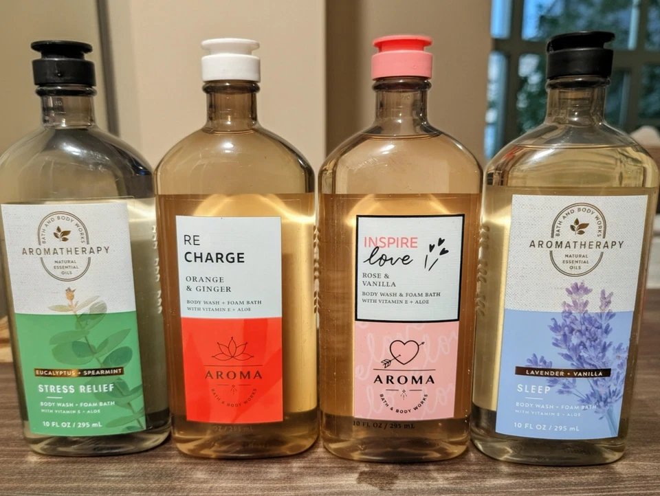 BATH & BODY WORKS Bath And Body Works Aromatherapy Body Wash & Foam Bath Many Scent Option Gift