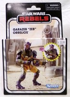 "Hasbro Star Wars Vintage Collection Deluxe Garazeb Zeb Orrelios 3,75\" Figur Neu"
