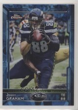 2015 Topps Chrome Hot Box Blue Diamond Refractor Jimmy Graham #25 v9t