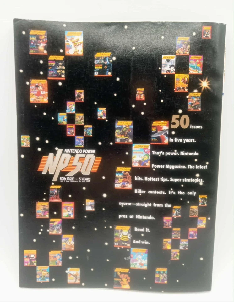 Nintendo Power 50 Zelda: Link's Awakening NO POSTER Legend Of Zelda - Image 2 of 3