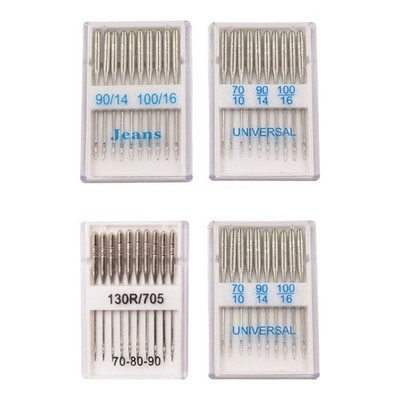 1 Set Regular Point Sewing Needle 70/10 90/14 100/16 Sewing Machine Needle