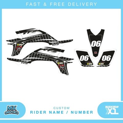 FÜR YAMAHA YFZ 450 2003-2008 RAPTOR VOLLES GRAFIK-KIT AUFKLEBER STICKER ATV QUAD