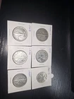 6 Walking Liberty Halfs 1940-S, 1941, 1942-D,1943, 1934 And 1945