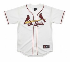 ✅ St. Louis Cardinals Shelby Miller White Majestic MLB Baseball Jersey Men M 💯