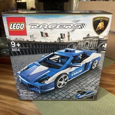 Lego 8214 Lamborghini Polizia NUOVO Polizia Gallardo Nuovo Sigillato in Fabbrica Ritirato