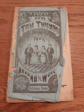 1872 1st Ed Gen. Tom Thumb 3 Years Tour Aroun...
