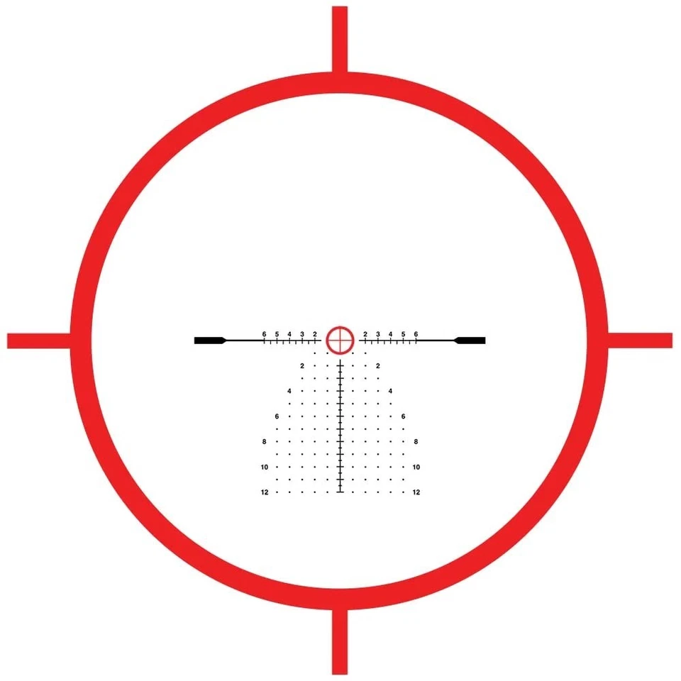 Mira para rifle Vudu 1-10x28 mm FFP LE5 retícula de mira (MRAD) - VDU1-10FFLE5 Foto 4 de 4