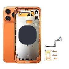 DIY Housing For iPhone 11  to 17 Pro with Repair Tool Kit（Orange）