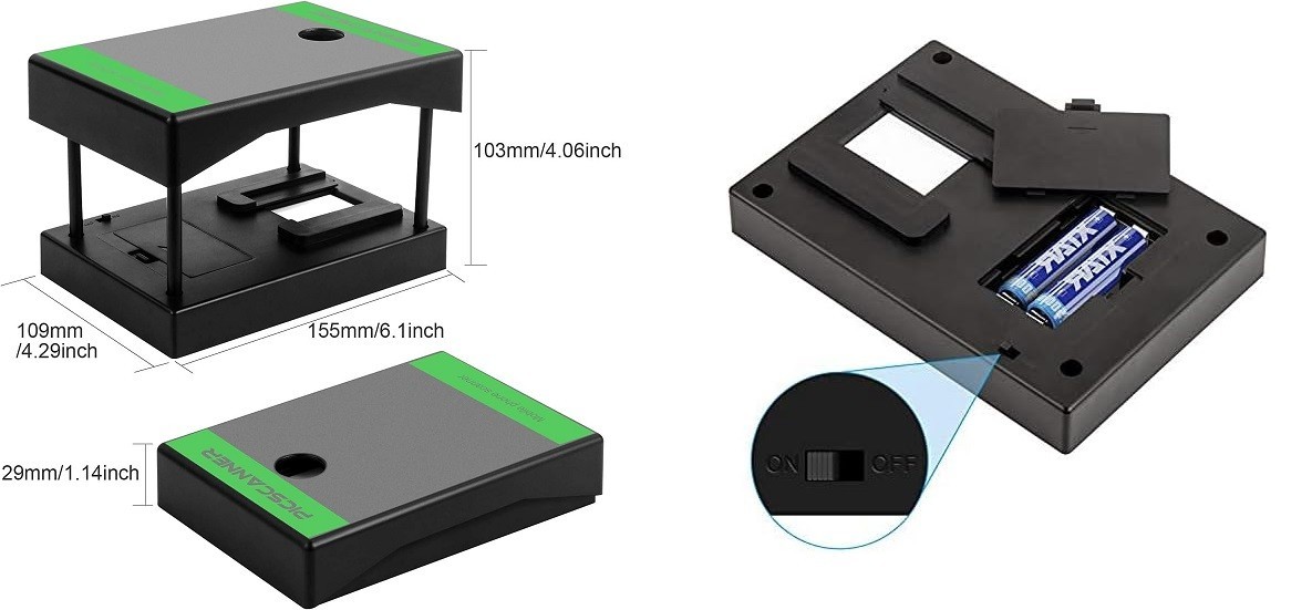 Rybozen Mobile Film & Slide Scanner Lets You Scan & Play with Old 35mm Film NEW