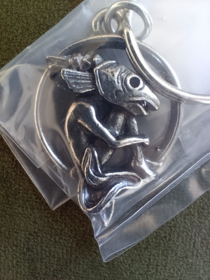 KATE BUSH FISH PEOPLE KEYRING  2014 BEFORE THE DAWN HAMMERSMITH BRAND NEW SEALED