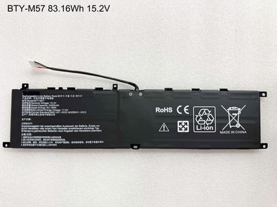 4-Cell BTY-M57 Battery For MSI GP76 GP66 Leopard 10UG Series MS-17K3 Series
