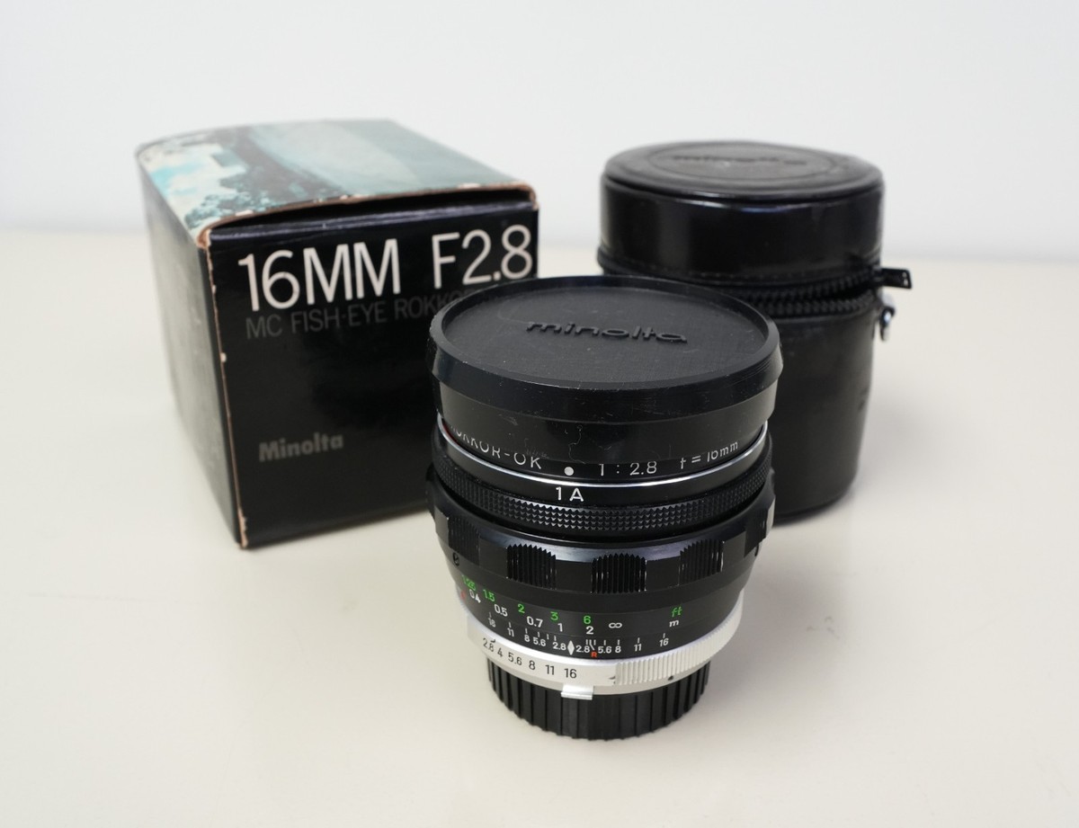 MINOLTA MC FISH-EYE ROKKOR-OK 16mm F2.8 【公式通販】