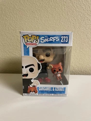 Funko POP! Animation Vinyl Figures The Smurfs Gargamel & Azrael #273 (VAULTED)