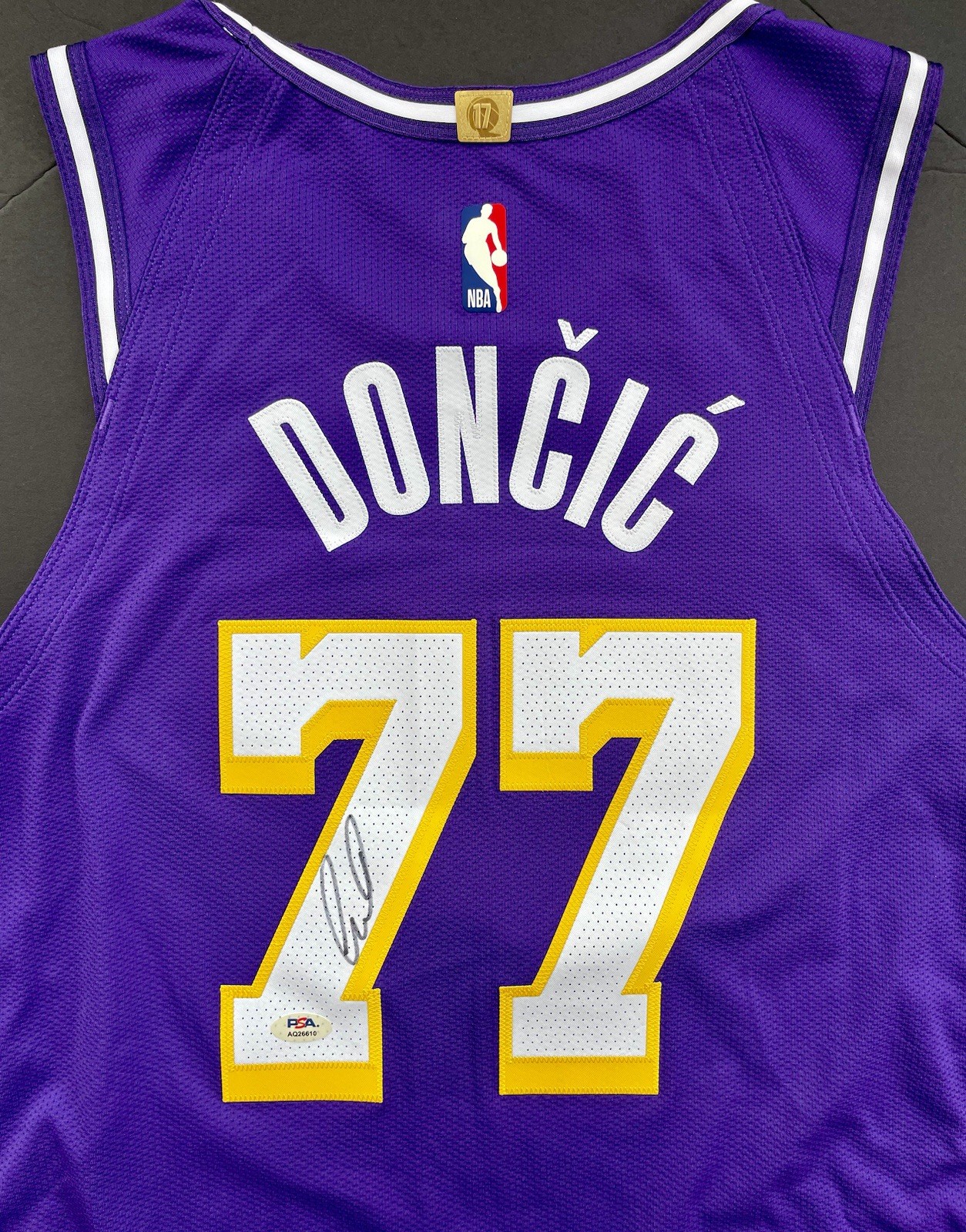 Luka Doncic Signed Autographed Authentic Los Angeles Lakers Jersey Psa/Dna Coa