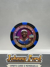 LeBron James 2005-06 Topps Poker Chip All Star Black & Blue #019/299 Cavaliers