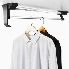 Closets Rod Clothes Hanger Hanging Clothes Retractable Household Supplies