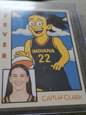 Caitlin Clark Anime Art Card Indiana Fever Superstar 