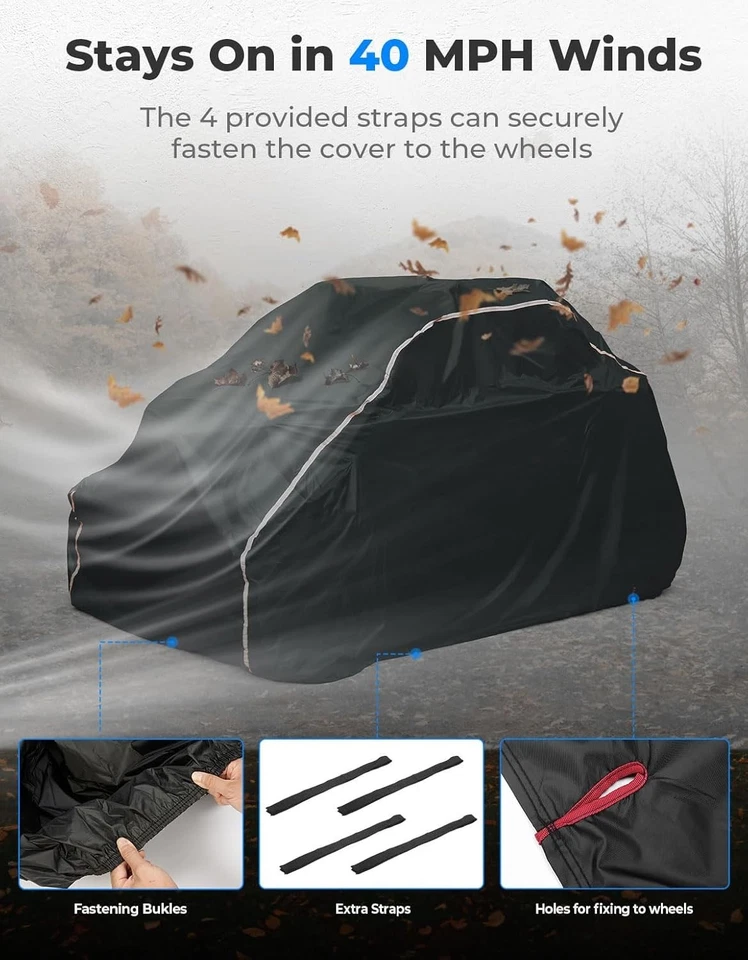 Complete UTV Protection Cover - Suitable for Multiple Models, Waterproof Safety Foto 4 de 4
