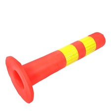 Bloqueador de espacio de poste bolardo barrera de estacionamiento reflectante barandilla de columna de advertencia