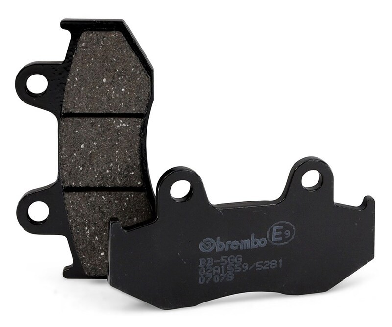 Plaquettes de frein Brembo scooter carbone céramique 07078CC haute performance