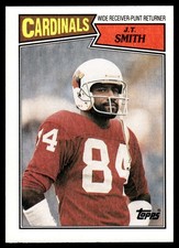 J.T. Smith 1987 Topps #334 Phoenix Cardinals 32710 Football Card