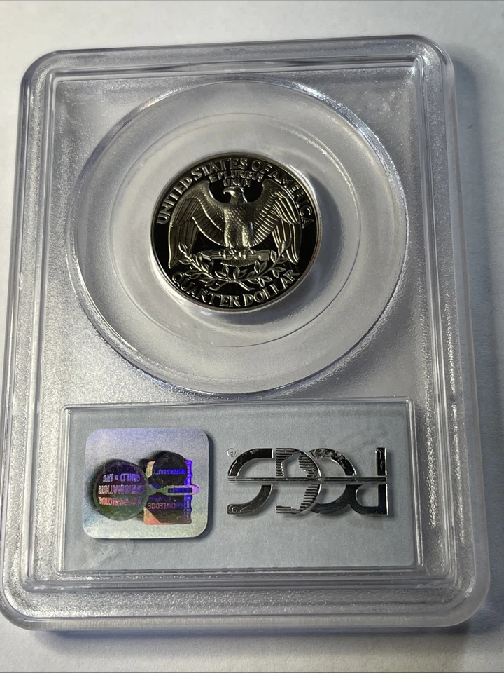 1996 S Silver Washington Quarter 25c PCGS PR69DCAM - Image 3 of 4