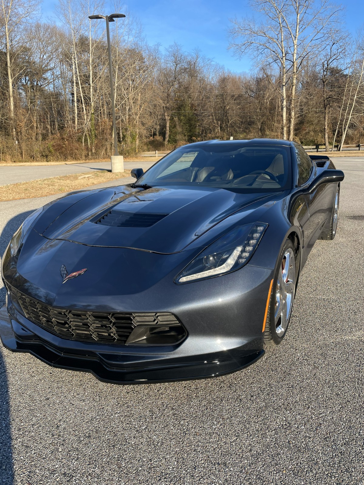 2015 Blue Chevrolet Corvette   | C7 Corvette Photo 2