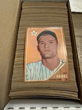 1962 Topps Baseball STARTER SET 346 DIFFERENT Cards EX Condition NO HIGHS