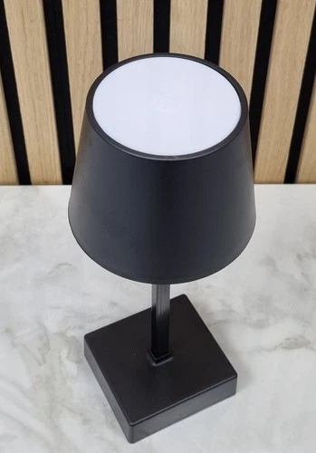 Modern LED Table Lamp, Black, Rechargeable, photo 4