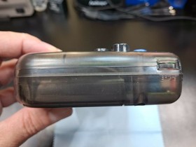 SEGA GameGear&ndash;Recapped-Dual Speaker-New Glass-Clear Black-2Grill Shell-USB Power