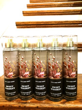 BATH AND BODY WORKS SWEET WHISKEY BODY FINE FRAGRANCE MIST SPRAY LOT OF 5 NEW