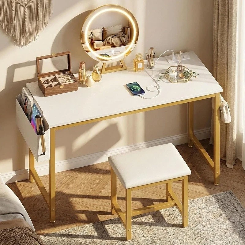 Bedroom Gold Vanities & Makeup Tables for sale | eBay