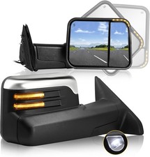 Tow Mirrors for Dodge Ram 1500 2009-2018 , Dodge Ram 2500 3500 2010-2018 w...