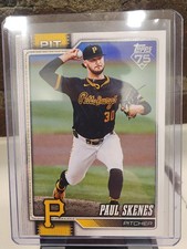 Topps 2026 Series 1 Paul Skenes Pittsburgh Pirates #100 Base Set Card
