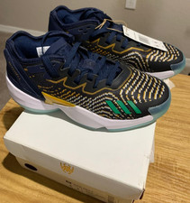 Adidas Basketball Shoes-Unisex -US Men 5, Women 6. D.O.N. Issue 4-Blue-New