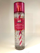 Bath  Body Works Milk Bar Birthday Cake Fine Fragrance Mist Spray Splash 8oz