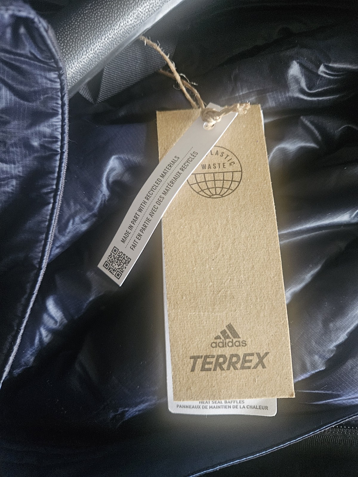 adidas Terrex Myshelter HH9284 Down Jacket BMWT RRP£280 Sz L UK 16-18 Cold.rdy image 5