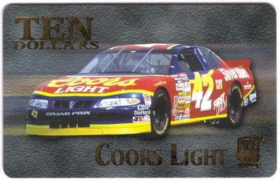 PhonePak 2 (1997) 10 $ Coors Light Bierwagen Nr. 42 (Karte Nr. 84) Telefonkarte