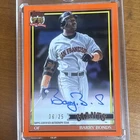 2026 Topps Series 1 Barry Bonds Red Foil (RAW)