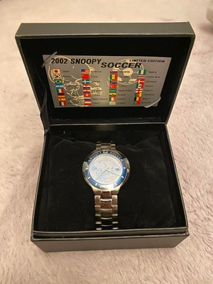 2002 Snoopy Soccer 限定版 腕時計 Snoopy Watch 2002 Soccer Japan-Korea World Cup Limited