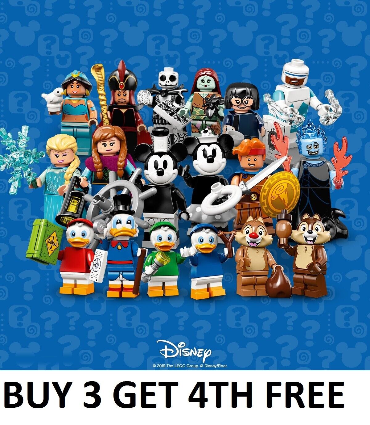 LEGO Minifigures Disney 71024 pick choose your own BUY 3 GET 4TH FREE |