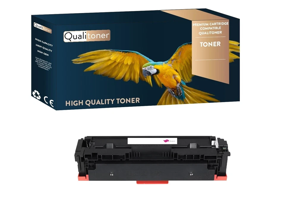 QUALITONER x1 Toner W2033X W2033A (415A 415X) Magenta Compatible pour HP - Photo 1/1