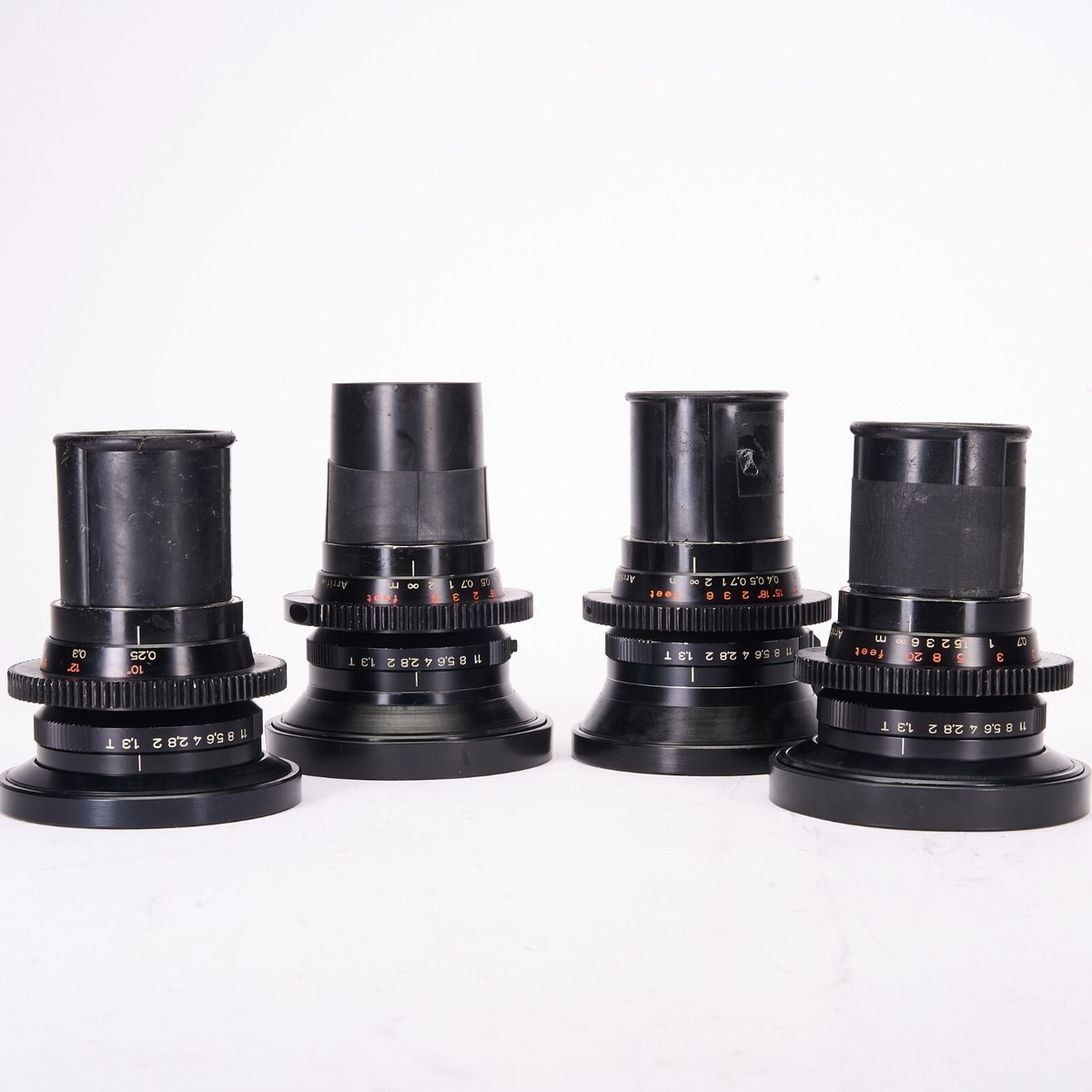 Arriflex Zeiss Super 16mm MKI Super Speed Set, 9.5mm, 12mm