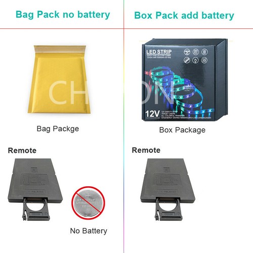 5M 10M 15M Led Strip Light 5050 RGB 2835 DC12V 20M Flexible Lighting with Power - Picture 2 of 6