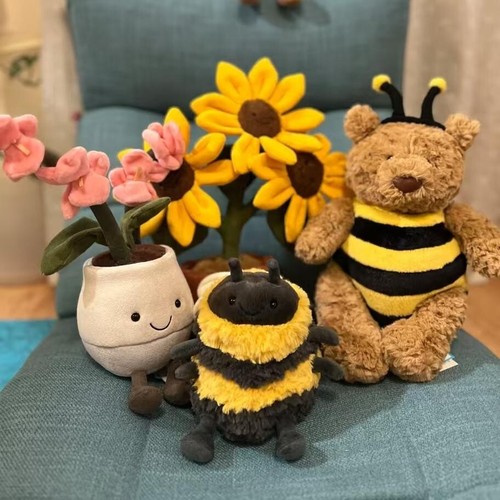Jellycat Albee Bee Soft Plush Happiest Little Bumble Toys Gift - Picture 6 of 8